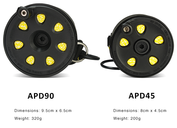 APD90 & APD45 Ratchet Pocket Reels