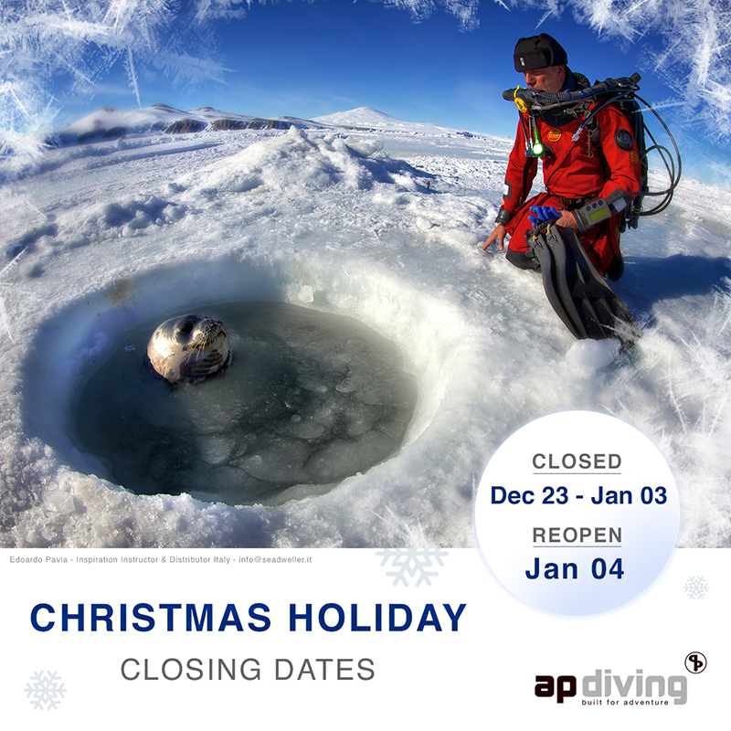 AP Diving Christmas Closing Dates