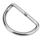 50mm D-Ring - Stainless Steel (Pre-bent)