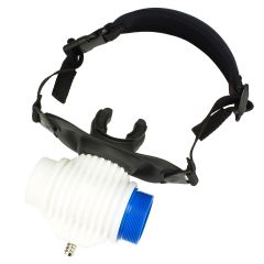 Rebreather Mouthpiece (DSV) with Rebreather Safety Mouthpiece Headstrap