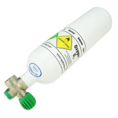 2 litre Oxygen Cylinder + M26 (EU) Rebreather Valve