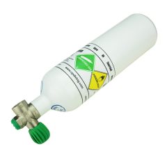 2 litre Oxygen Cylinder + 5/8" BSP Rebreather Valve