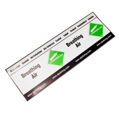 Breathing Air Cylinder Sticker
